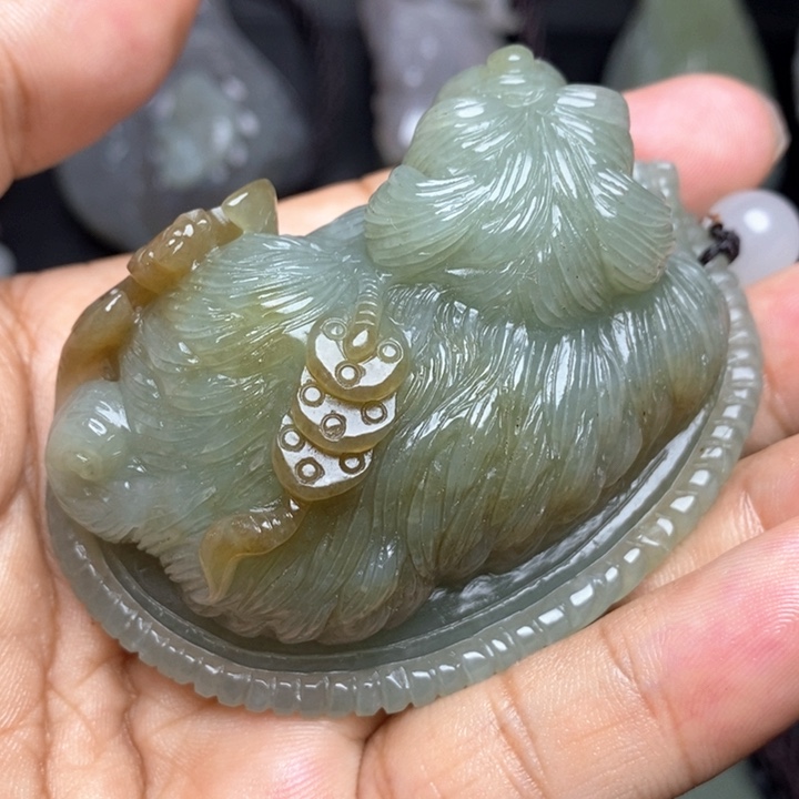 颈饰未镶嵌和田玉