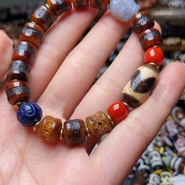 玛瑙/玉髓未镶嵌手链