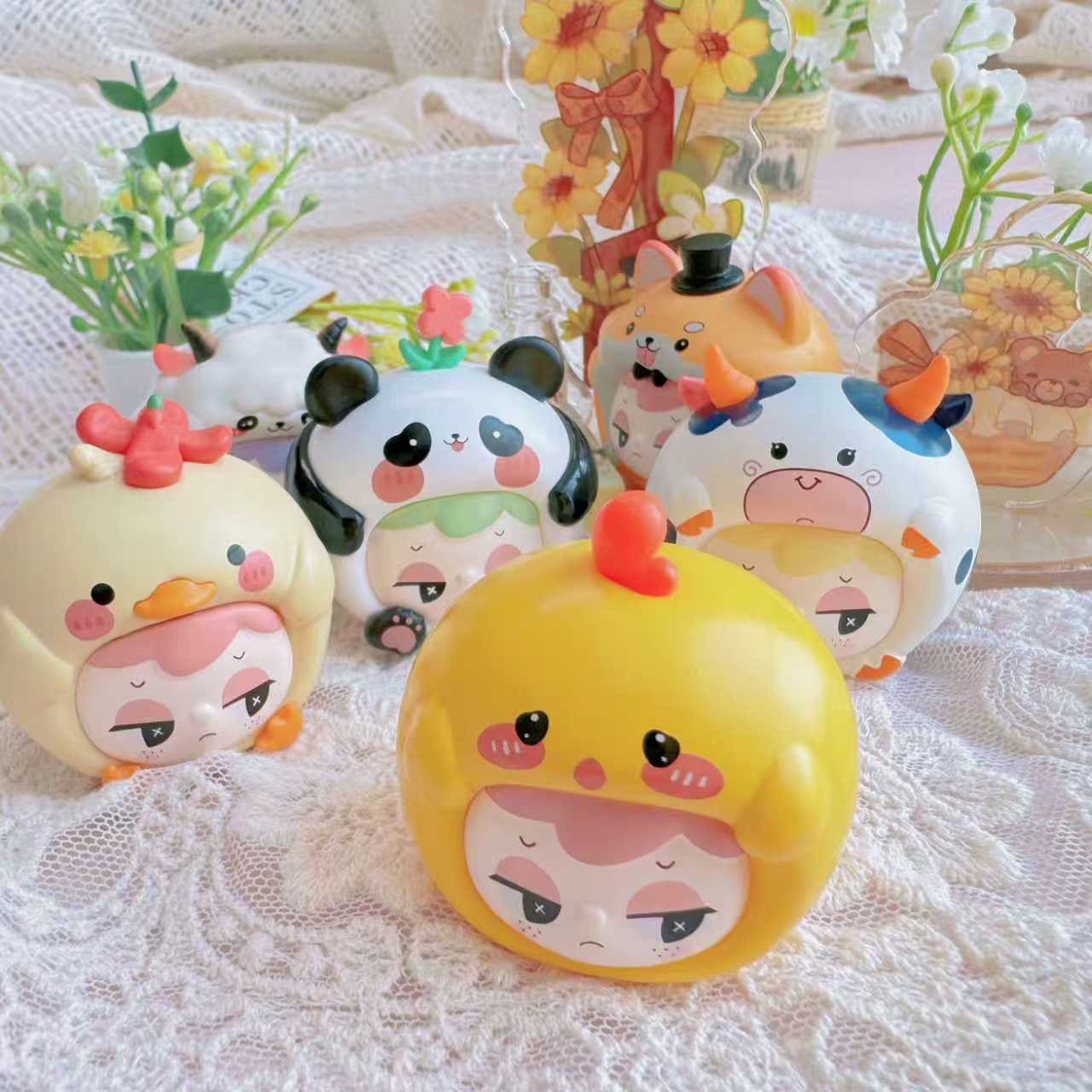 【琳琳爱拆盒鸭-福袋】优诺动物园萌粒