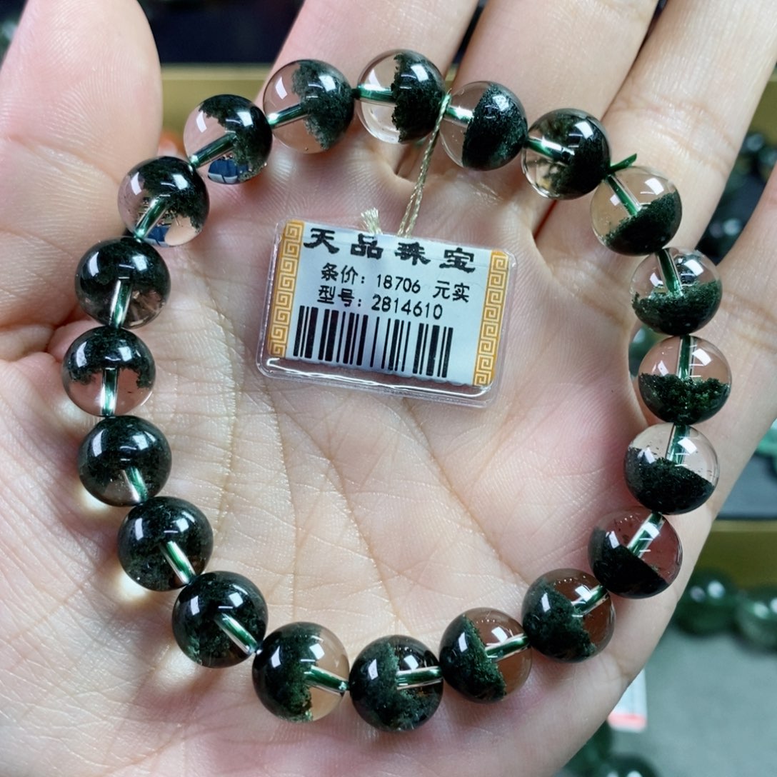 水晶手串未镶嵌绿幽灵2814610