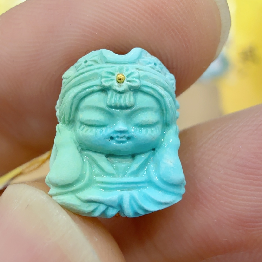 绿松石未镶嵌珠宝奇石