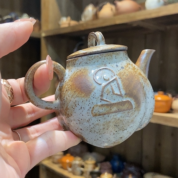 柴烧老岩泥高端茶器