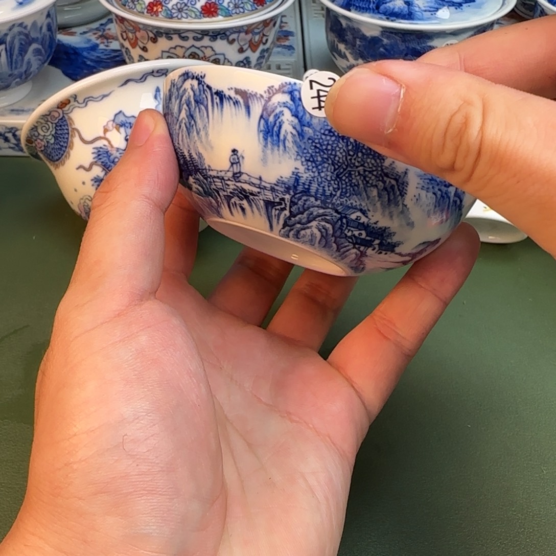 彦祖纯手工手绘茶具244