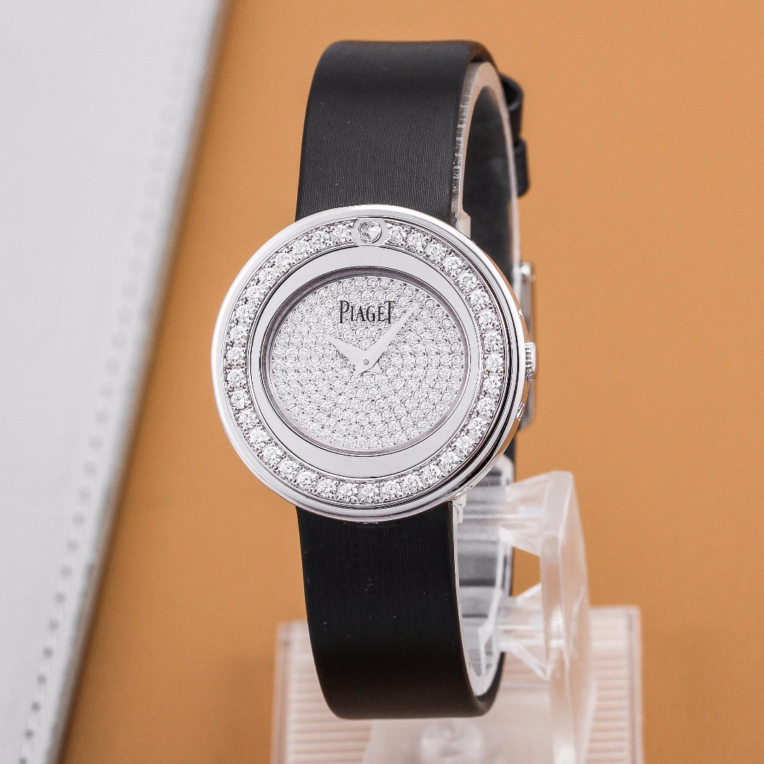 99新 Piaget/伯爵 麦麦推荐时来系列G0A36189女表，29mm18k白金