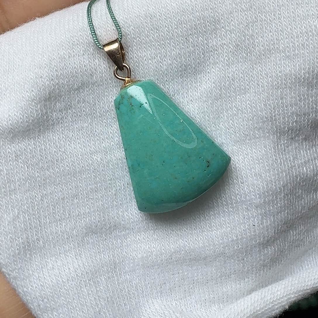 绿松石银S925镶嵌珠宝奇石