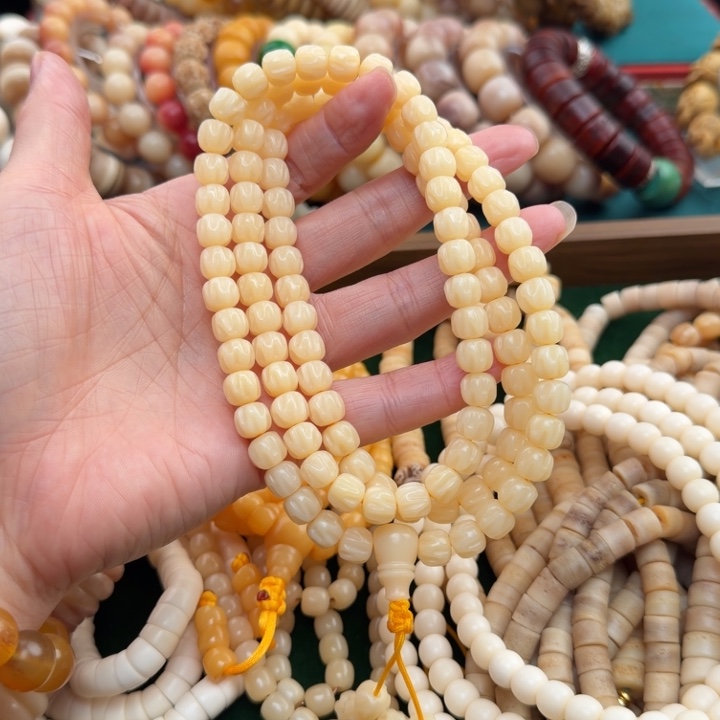 田***圈驼骨手串/手链8尺寸百香款54颗手持