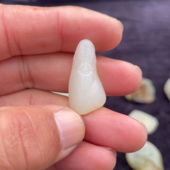 和田玉未镶嵌套链