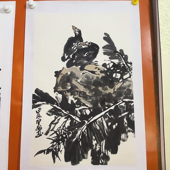 国画张圣敏先生纯手绘作品