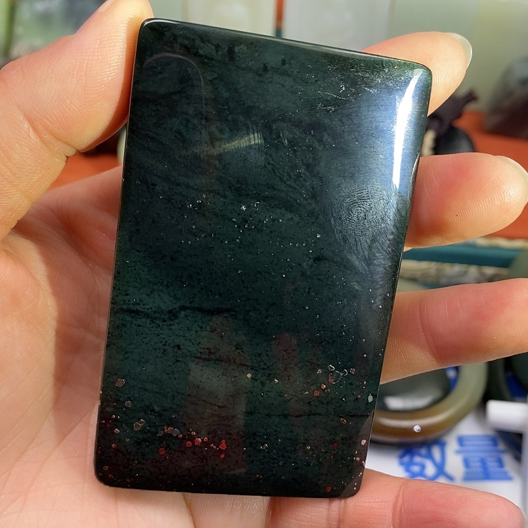 和田玉未镶嵌颈饰58牌满天星