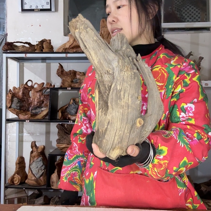 执***ψ木太行崖柏摆件摆件摆件