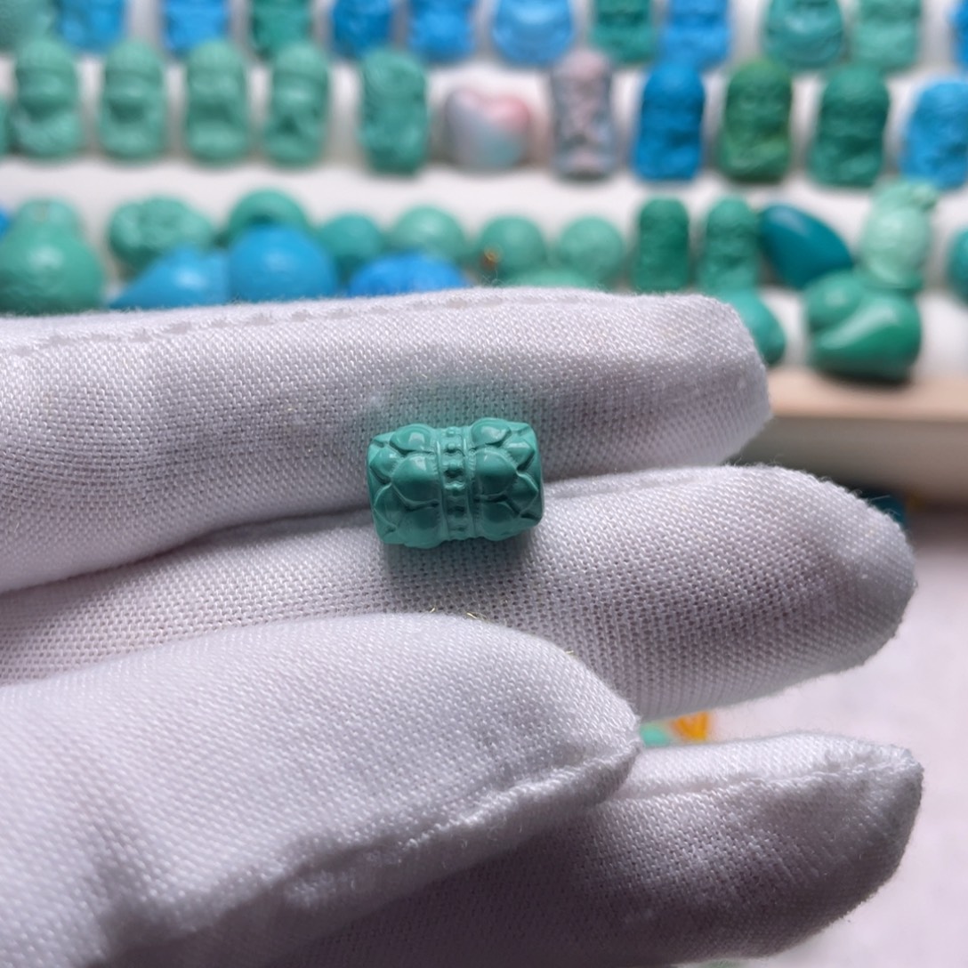 9*12.4绿色并蒂莲