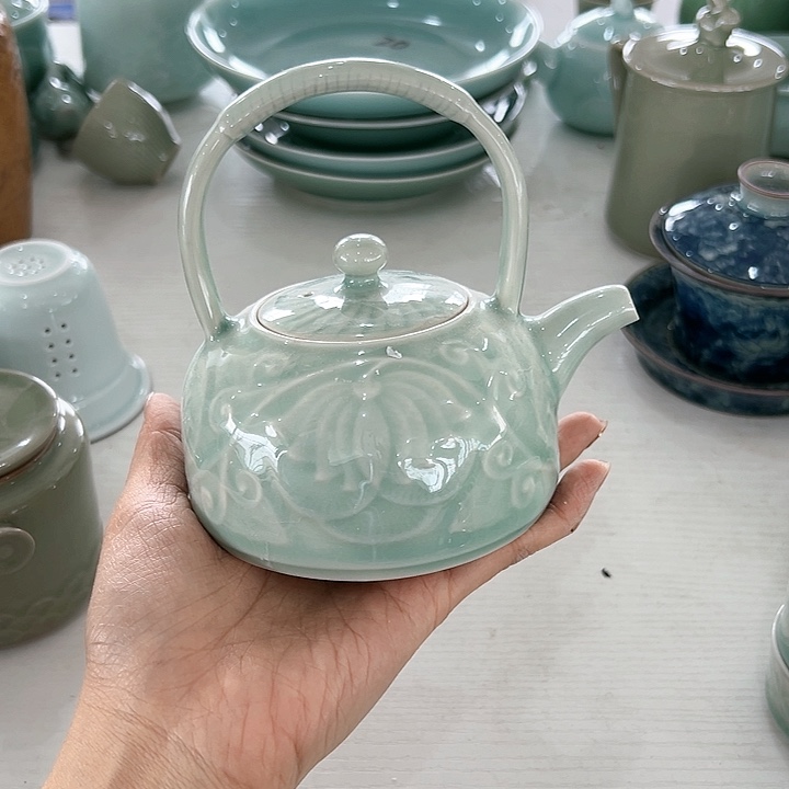 小米茶器龙泉青瓷