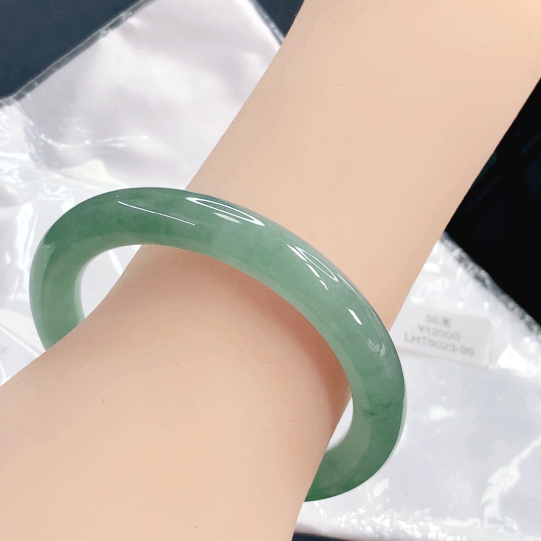 翡翠未镶嵌手镯56