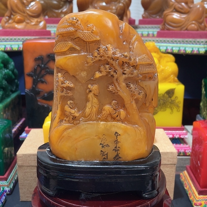 寿山石印石篆刻印章引首章闲章姓名章生日礼物