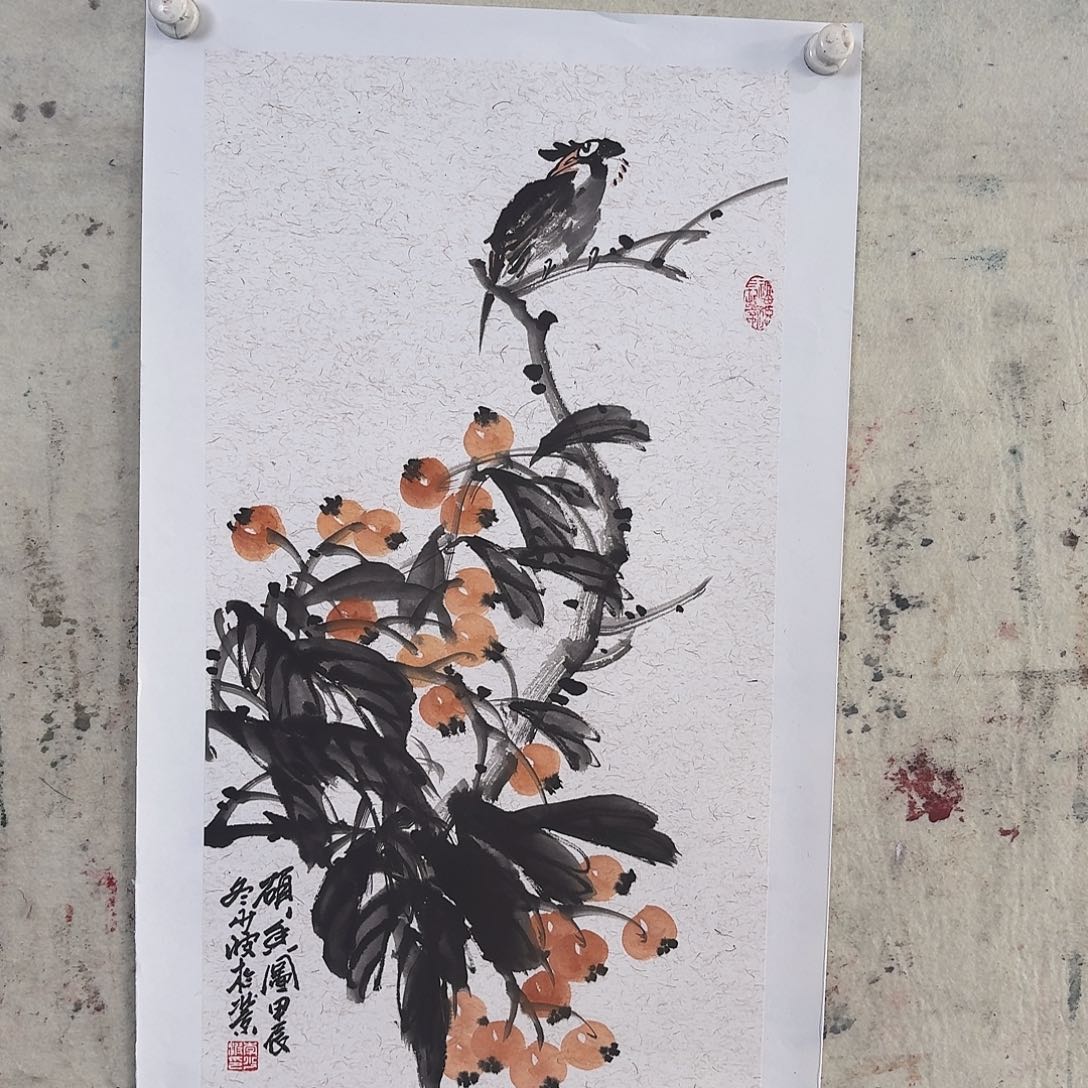 国画写生作品欣赏