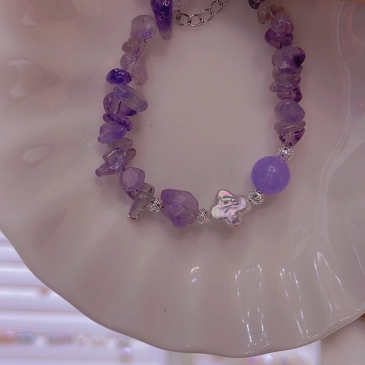 淡水珍珠手绳合金