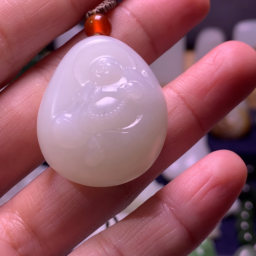 和田玉挂件未镶嵌