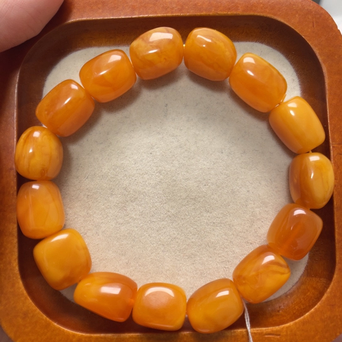 蜜蜡未镶嵌手串蜜蜡