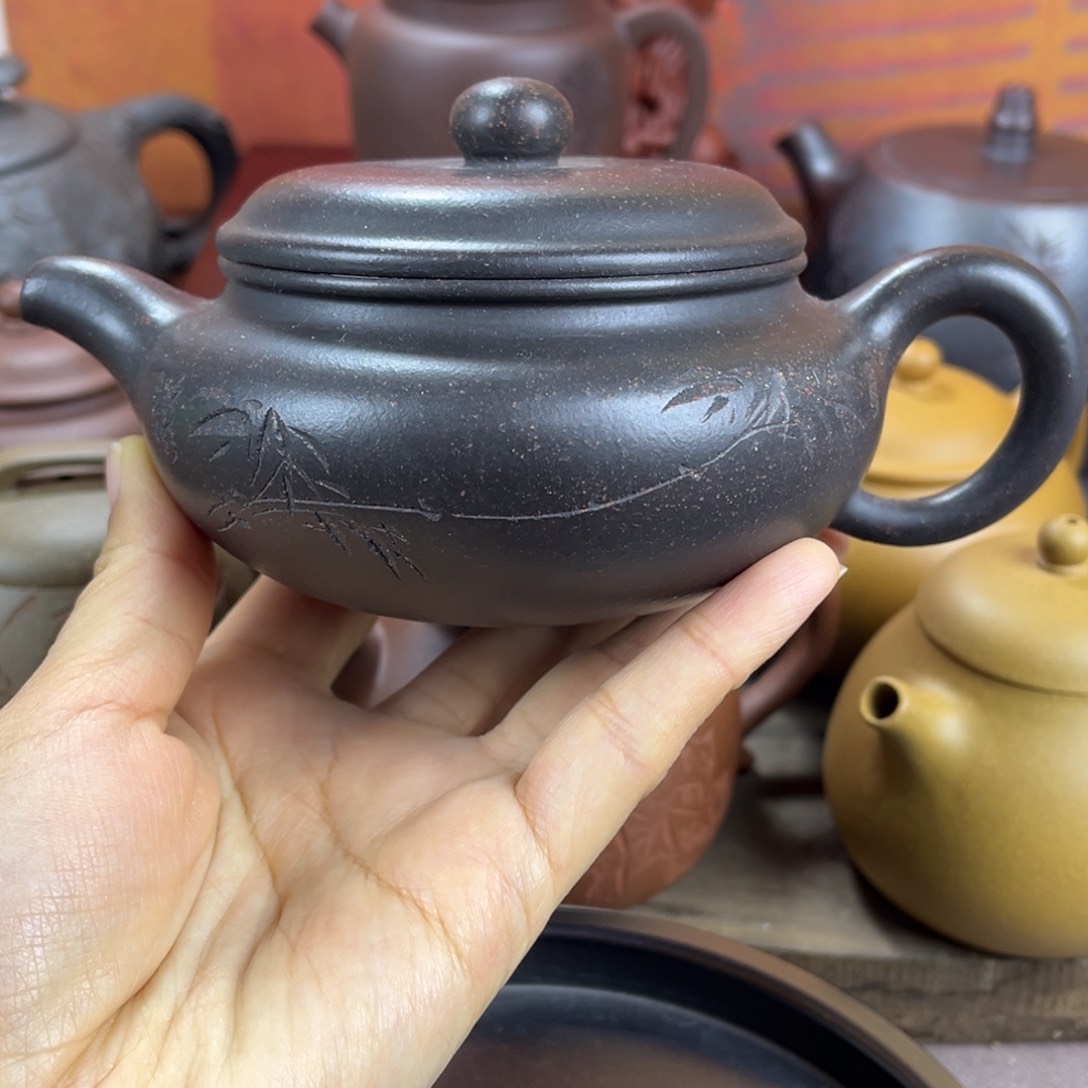 紫砂茶壶宜兴紫砂壶微瑕晃盖跳沙