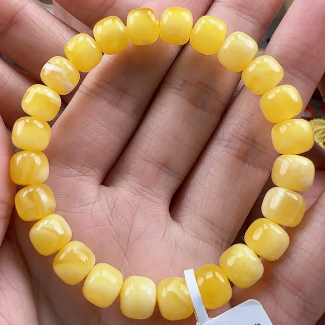 琥珀裸石未镶嵌蜜蜡