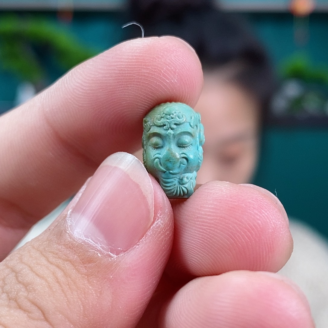 绿松石珠宝奇石未镶嵌