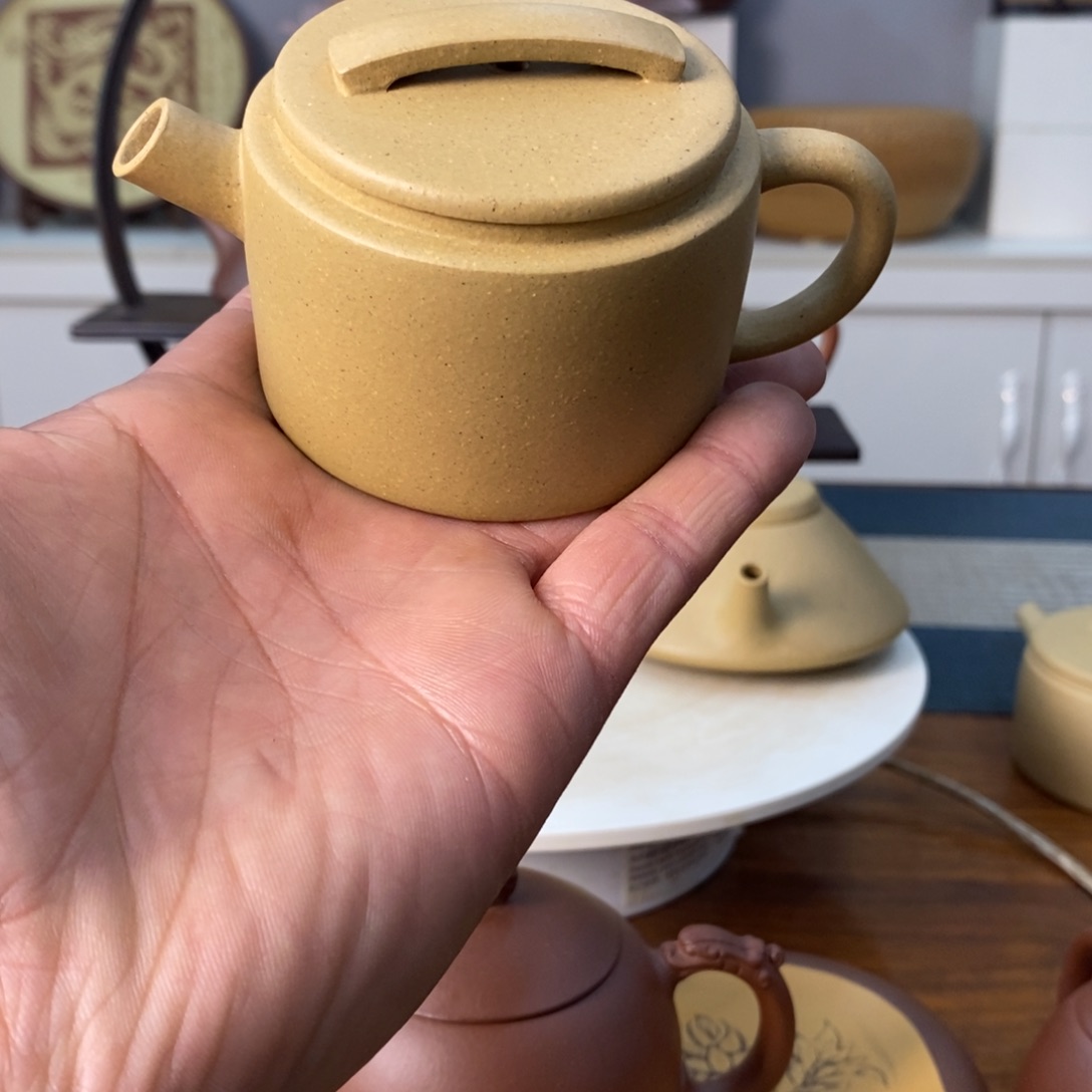 本山绿泥茶壶我****人宜兴紫砂壶名家作品