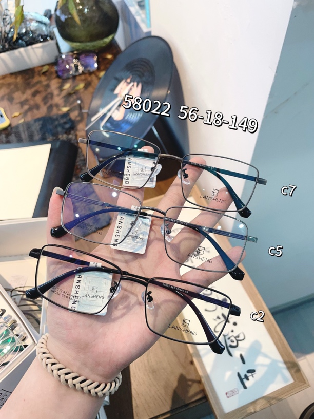 揽胜品牌高高高品商务复古加宽眉毛镜架，福利价格品质无忧眼镜架