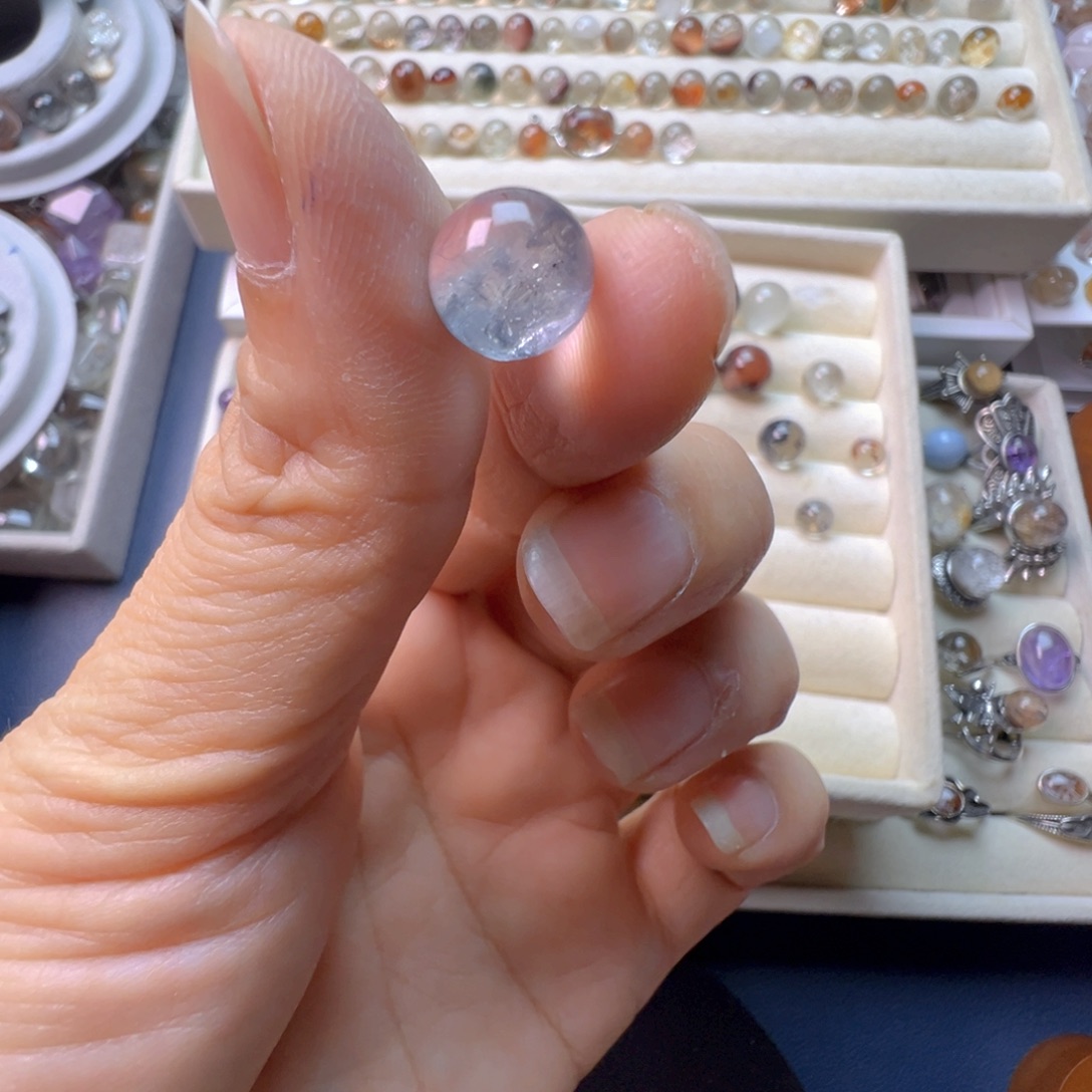 荔****手链水晶银S925镶嵌