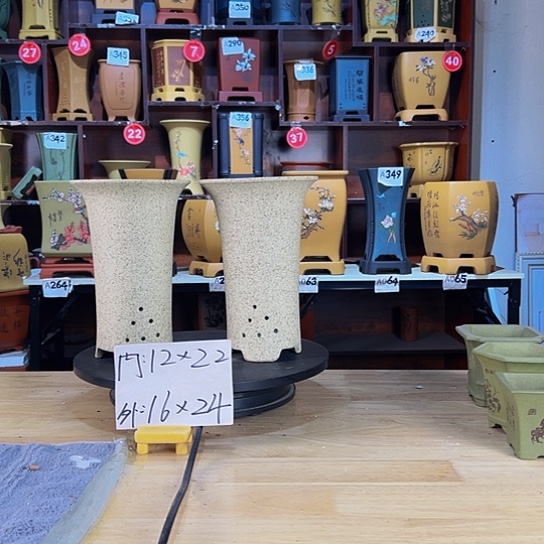 【闪购商品】陶瓷紫砂花盆