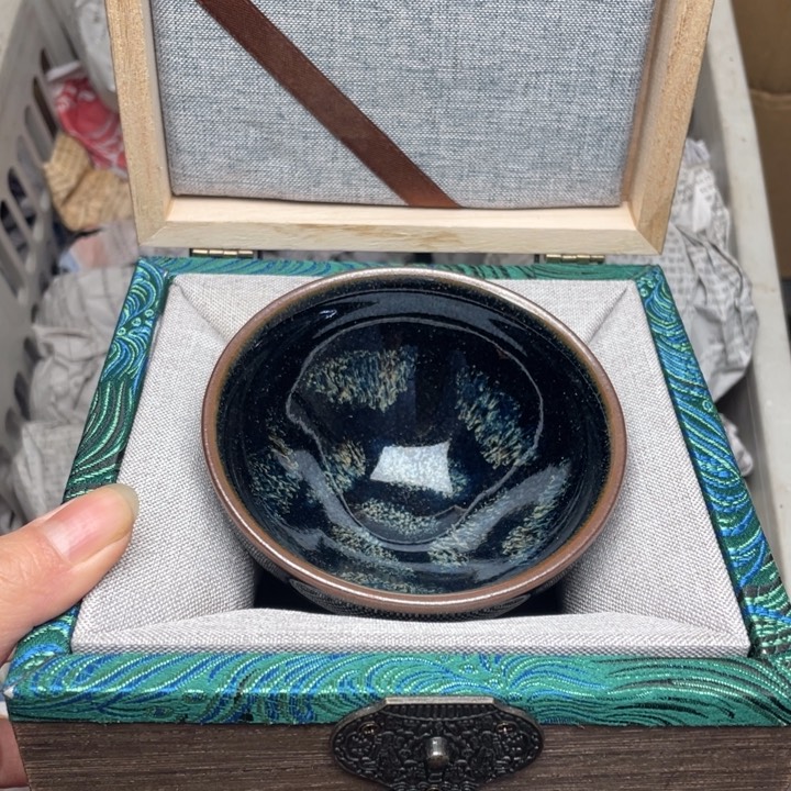 茶盏建窑建盏主人杯