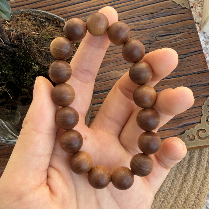 正区迈索尔老山檀供奉王12单圈横纹黑肉虎皮纹沉水纯奶甜