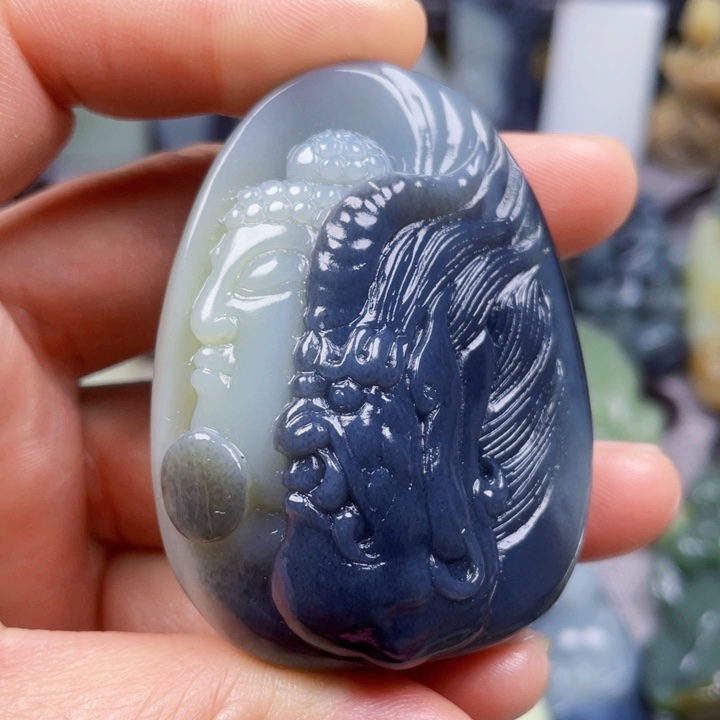 和田玉挂件未镶嵌