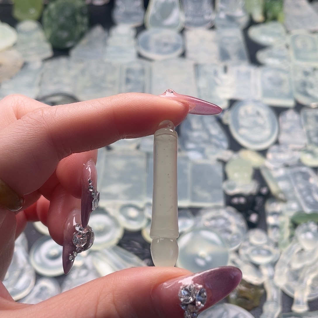 蛇纹石玉吊坠(赠链)未镶嵌