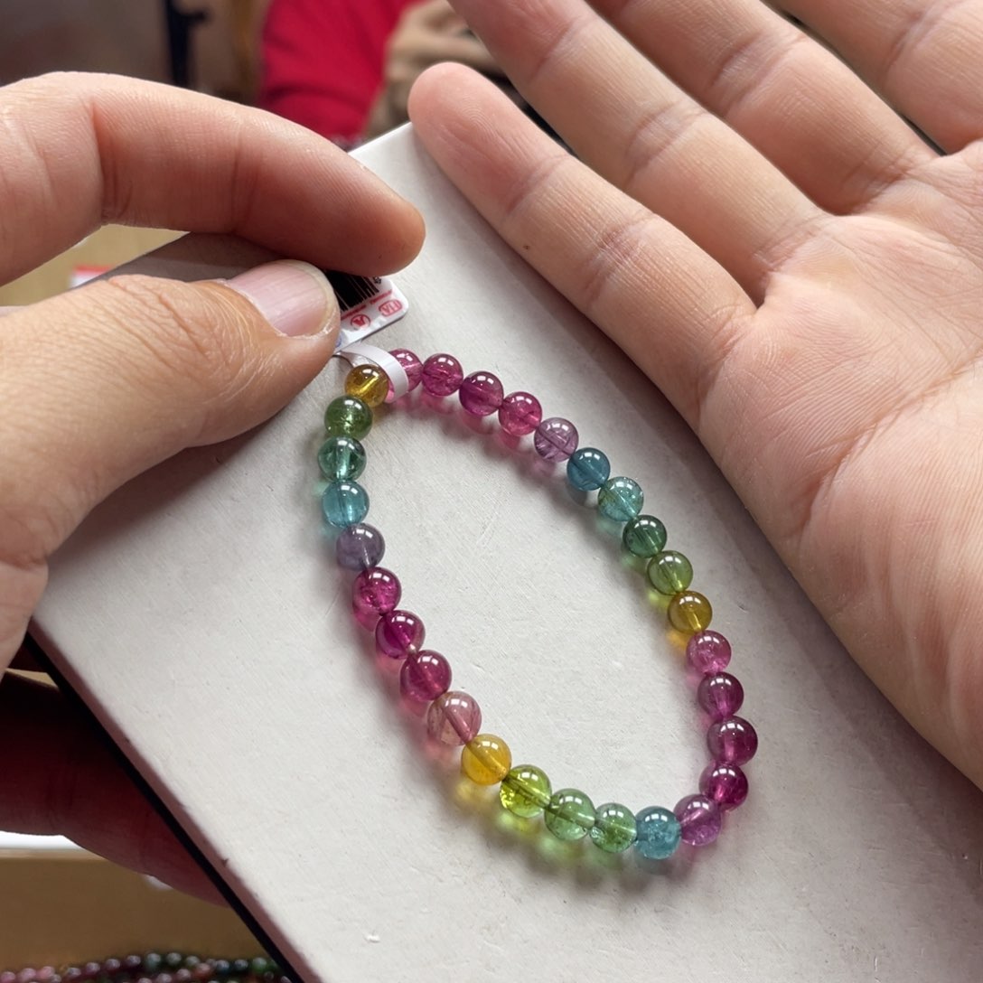 碧玺手串未镶嵌6.3mm.mmmmmmmmmm