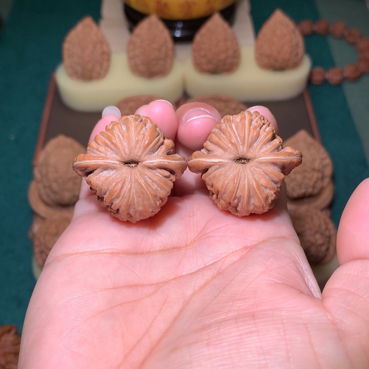 核桃文玩核桃把件楼子手捻