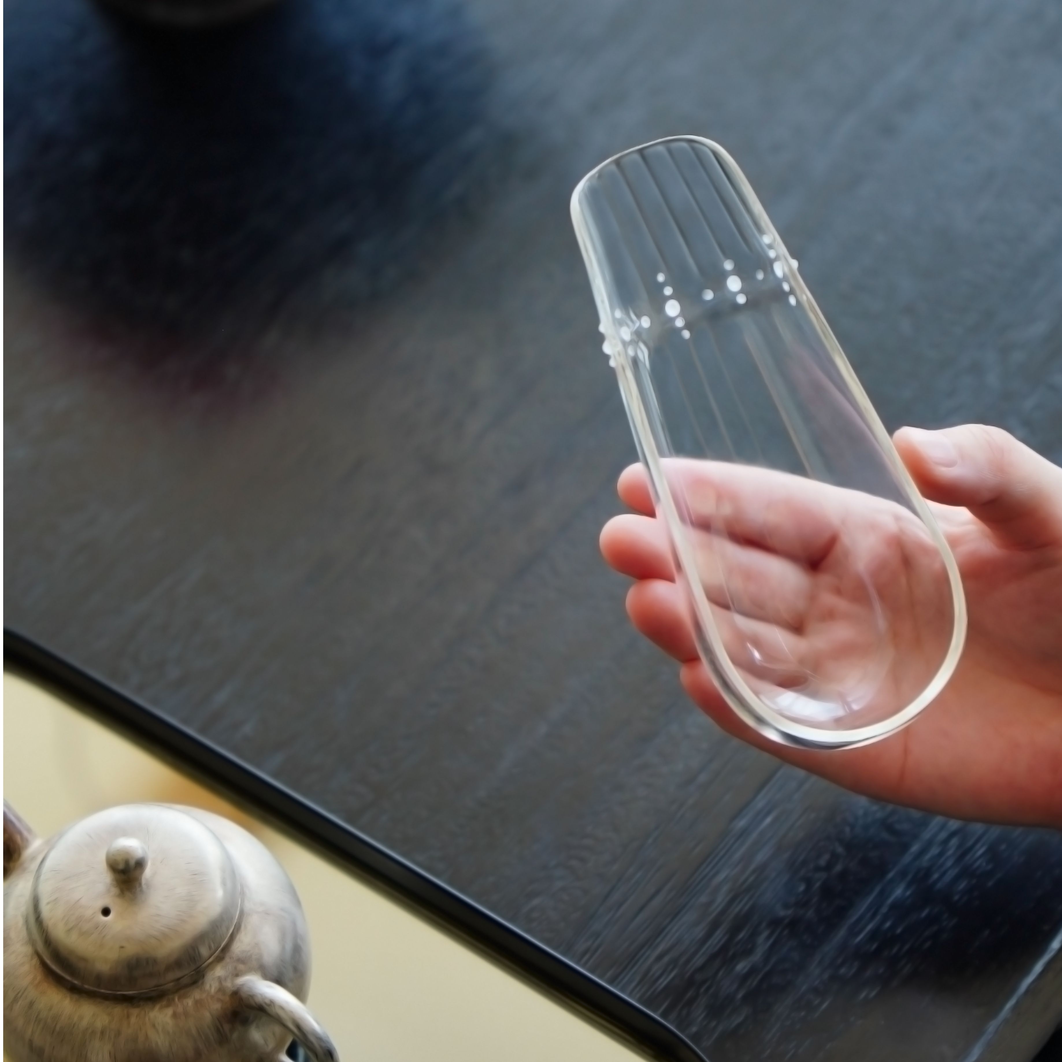 阿茶 -十卿-玉立茶则(长13.5cm、宽6cm)（ZL-S0016）