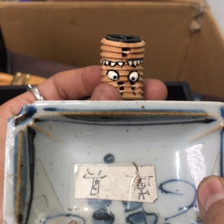 陶瓷孤品单件车里拍