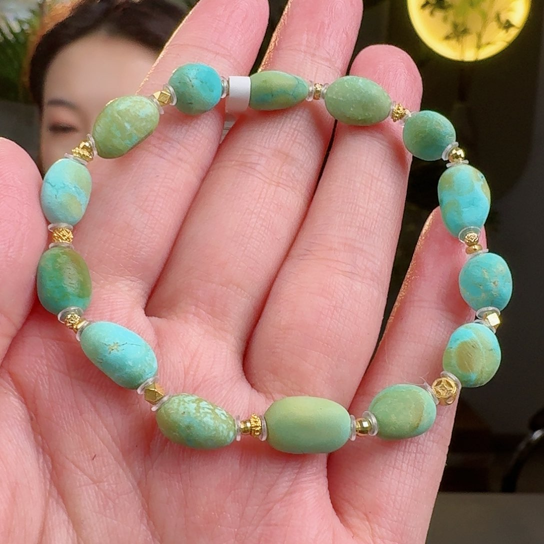 绿松石珠宝奇石未镶嵌