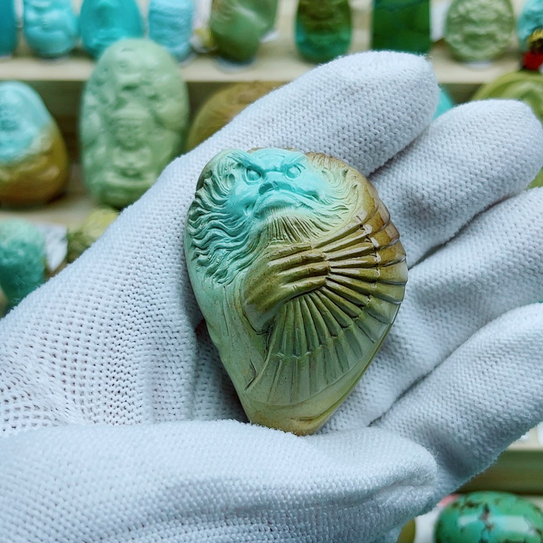 绿松石未镶嵌珠宝奇石