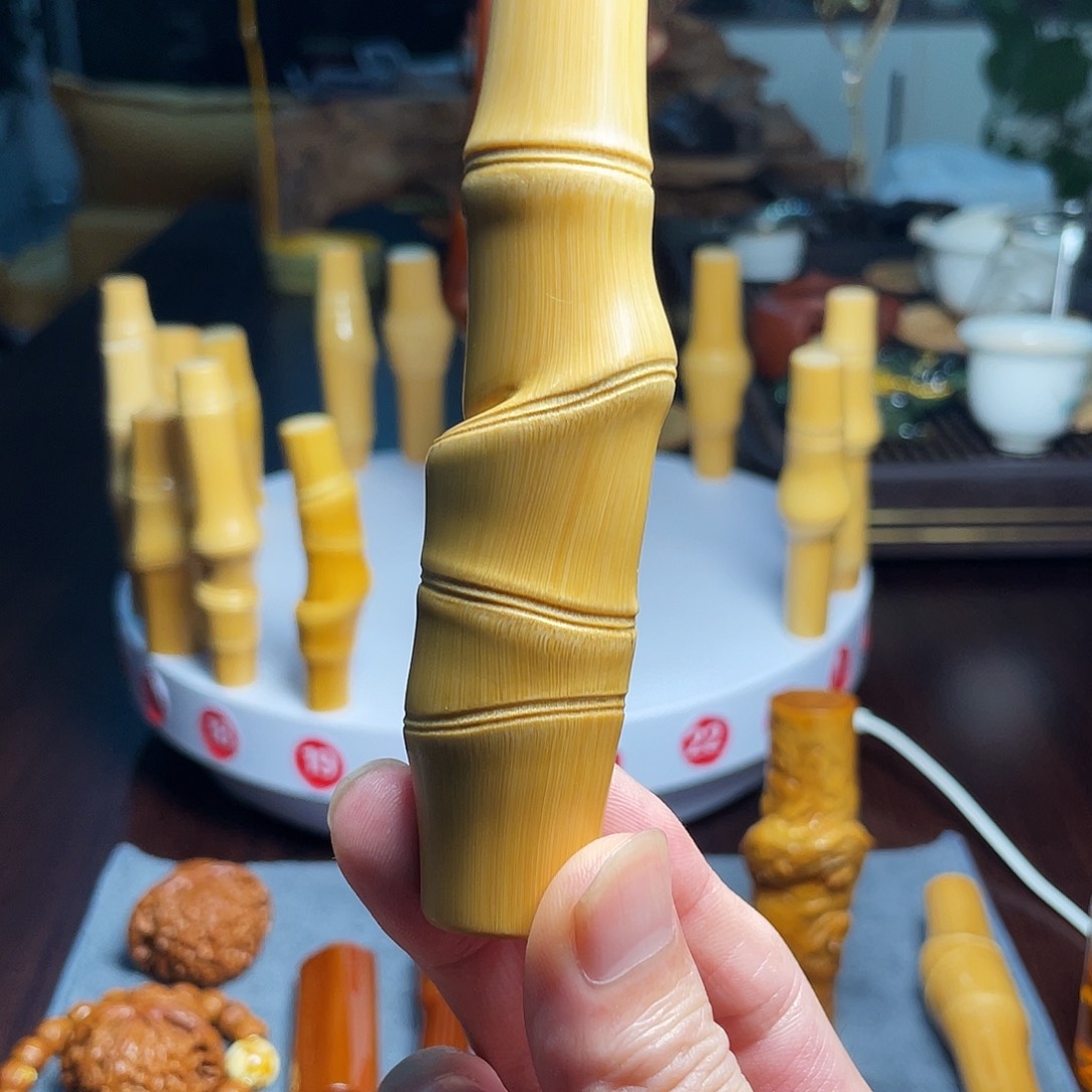 竹小*糊实心玉竹精品手把