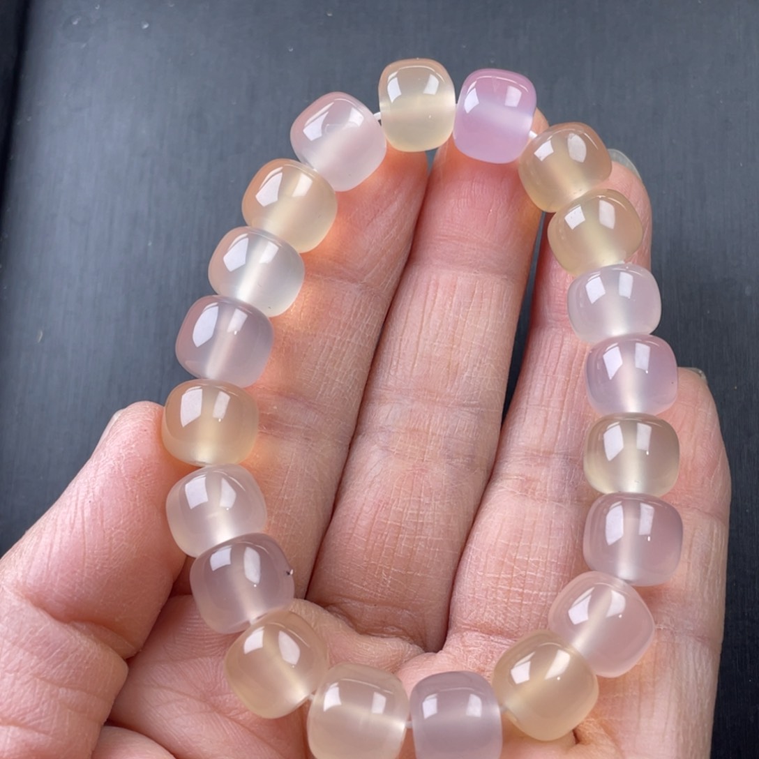 玛瑙/玉髓手链未镶嵌