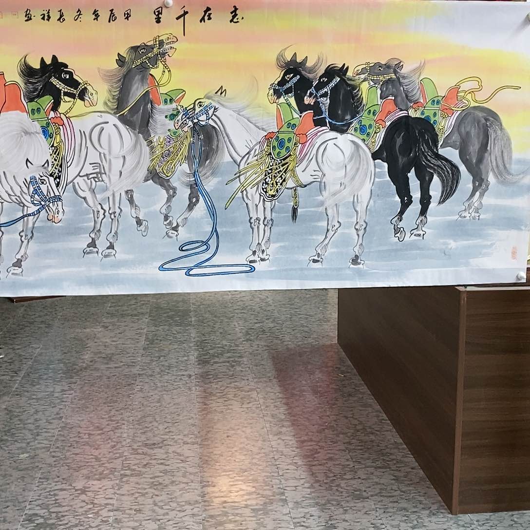 国画国画作品手绘精品