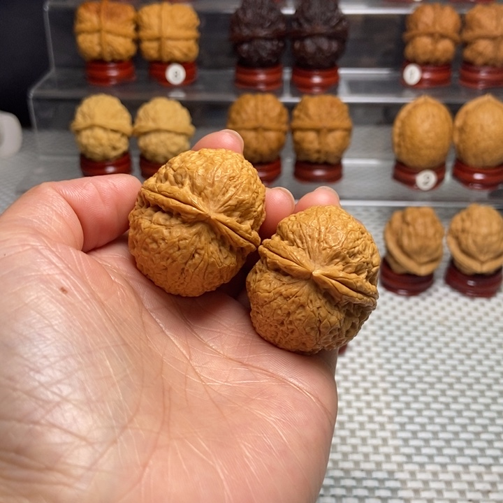 文玩核桃把件18粗筋蚂蚁塔