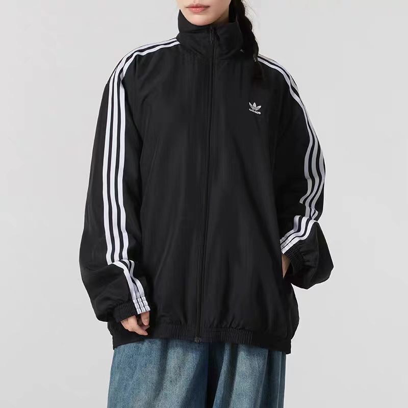 【大明宫AD专享】三叶草2025春季新款运动时尚夹克防风外套JD3392