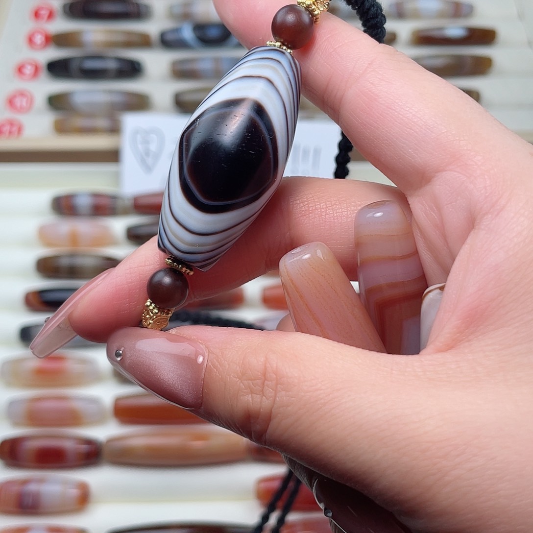 玛瑙/玉髓珠宝半成品未镶嵌可****y