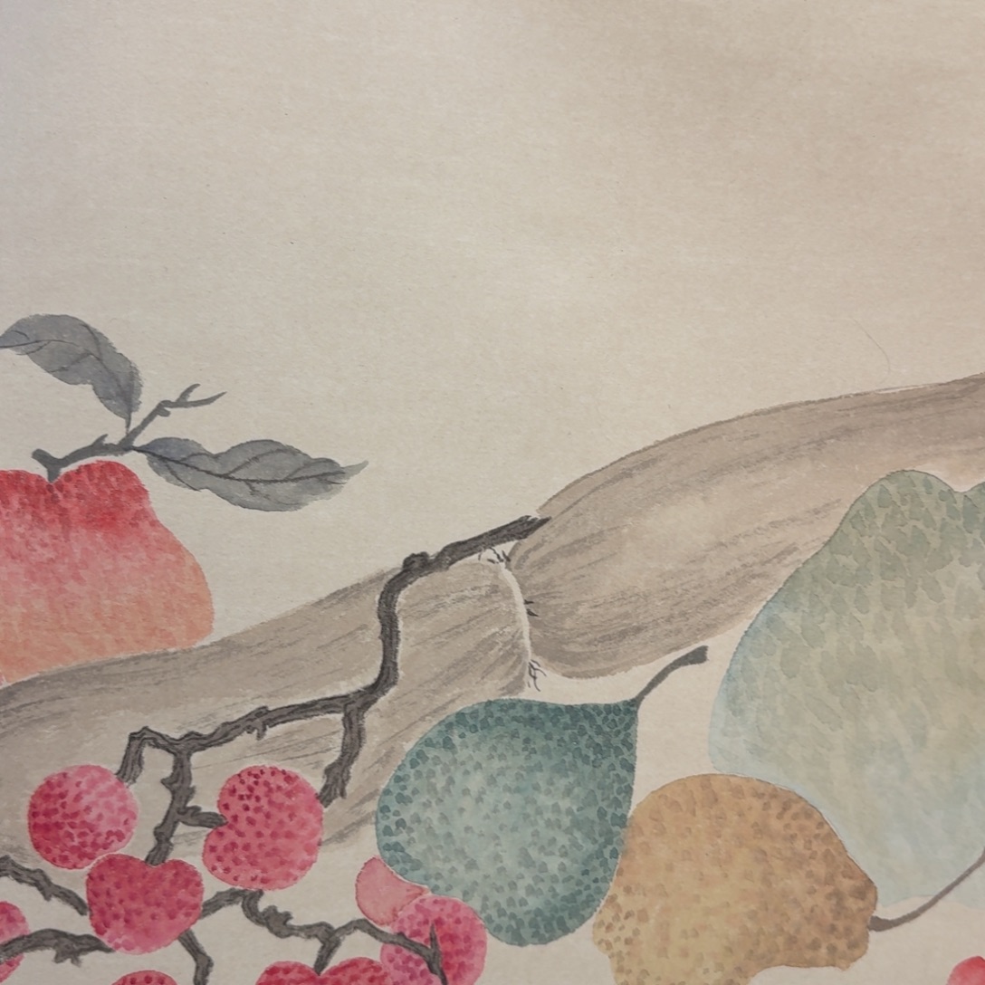 国画纯手绘山水花鸟作品