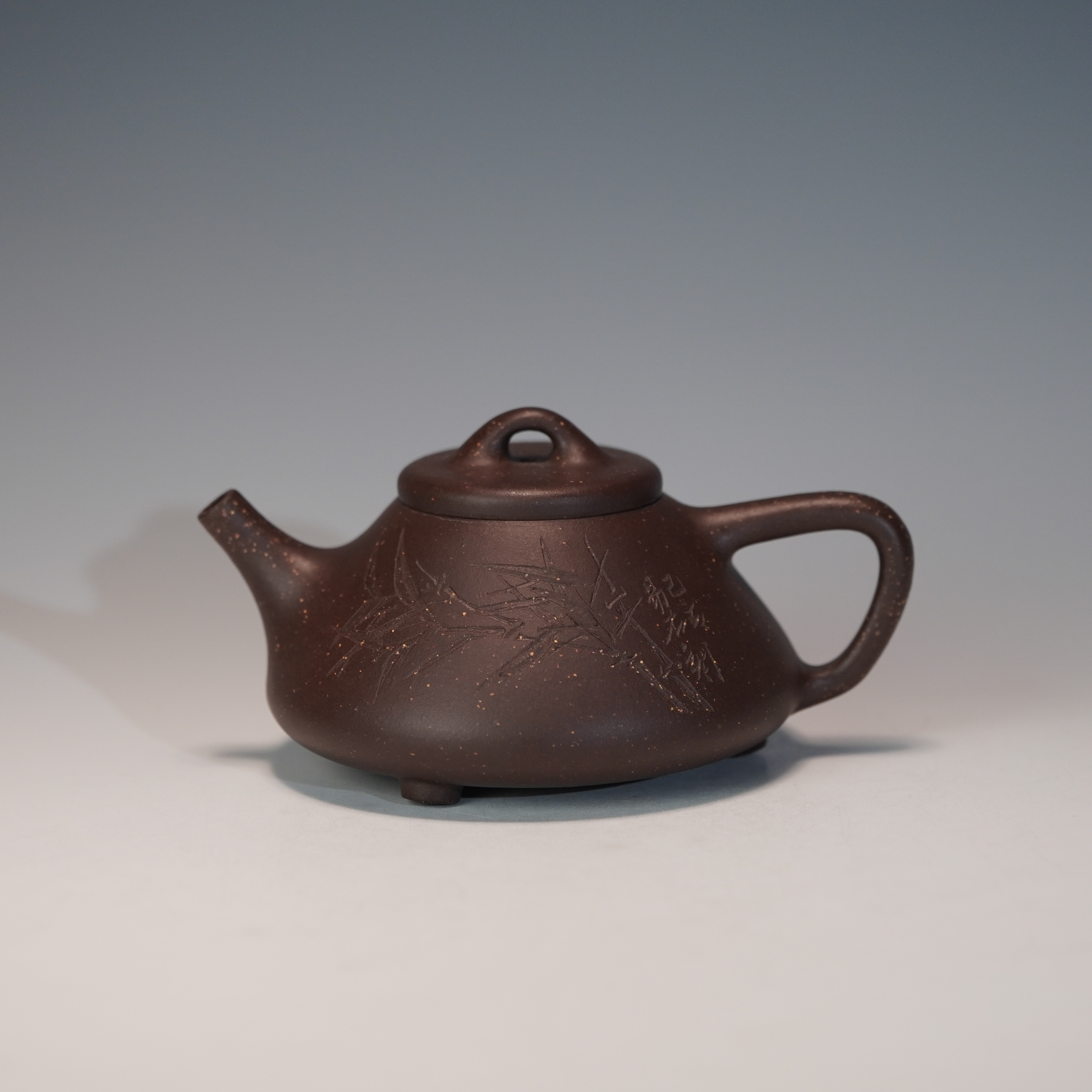lot.20046 周念 紫泥子冶石瓢壶 200cc