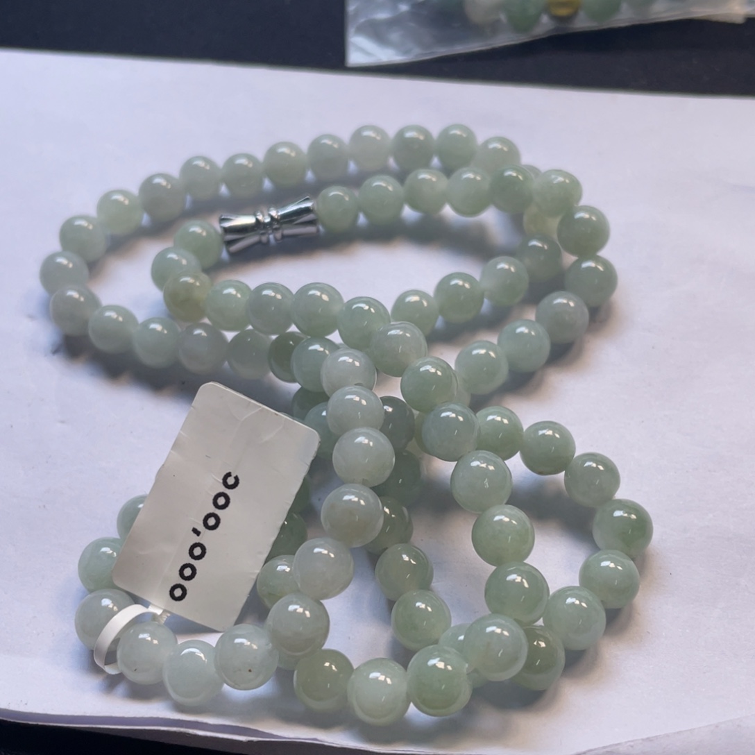 翡翠未镶嵌手链翡翠