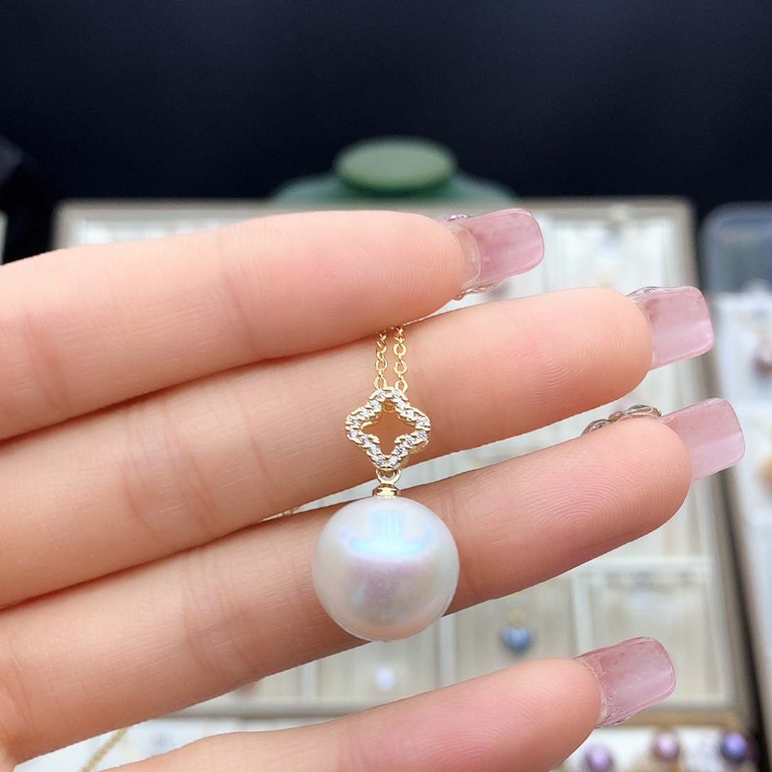 淡水珍珠颈饰合金