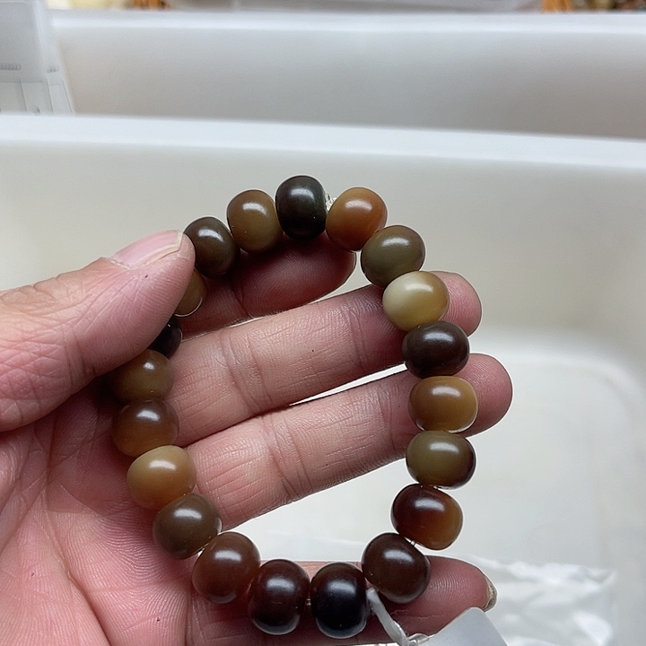 白玉菩提吊坠精品敦煌手串